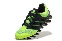 modeles de chaussures adidas springblade new vert fluorescent